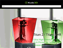 Tablet Screenshot of kudo3d.com